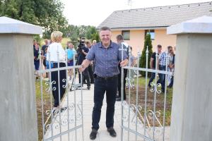 OTVORITEV CESTE IN ZIDU OKOLI POKOPALIŠČA NA KOŽLJEKU 12 FOTO LJUBO VUKELIČ